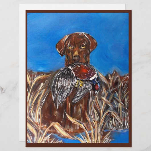 CHOCOLATE LAB (Front/Back)