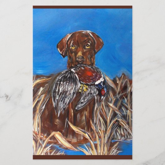 CHOCOLATE LAB (Front)