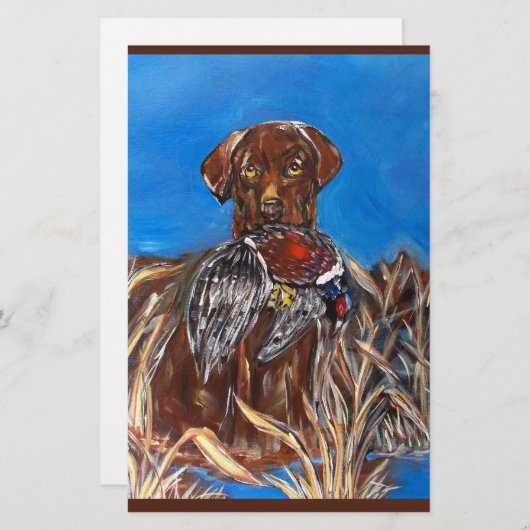 CHOCOLATE LAB (Front/Back)