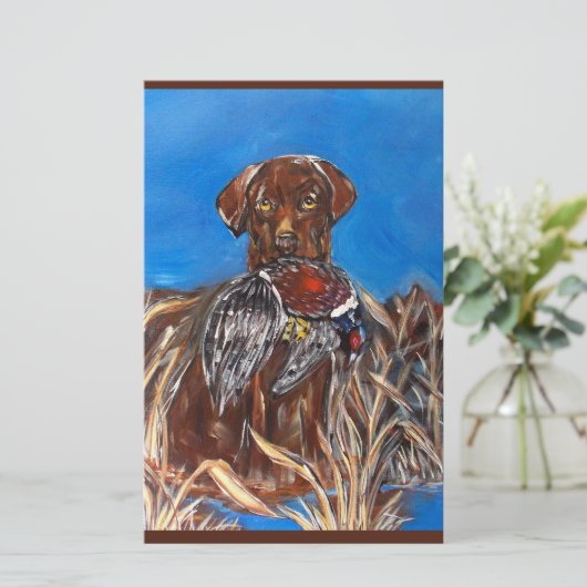 CHOCOLATE LAB (Standing Front)