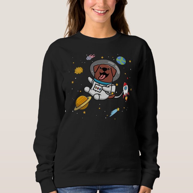 Chocolate Lab 27 Sweatshirt (Front)