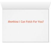 Chocolate Lab Care & Concern Card (Inside Horizontal (Bottom))