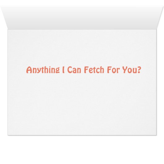 Chocolate Lab Care & Concern Card (Inside Horizontal (Bottom))