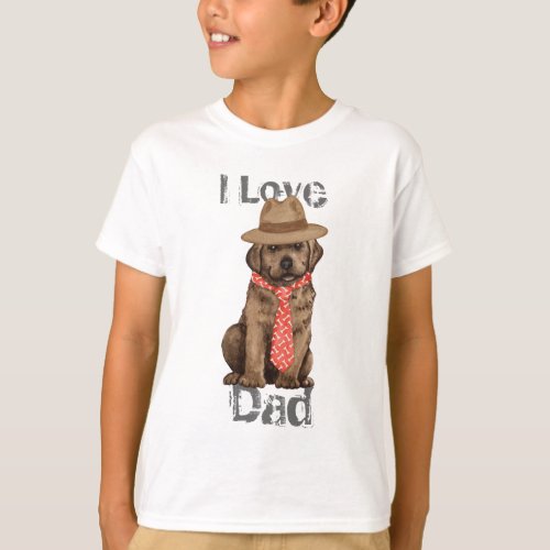 Chocolate Lab Dad T_Shirt