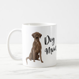 Chocolate Lab Dog Mom Coffee Mug