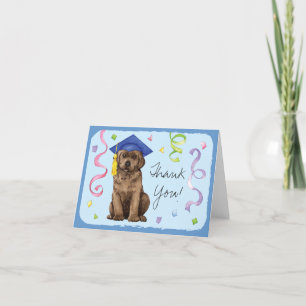 Chocolate Lab Graduate Card