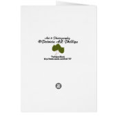 Chocolate Lab In California Poppy Patch Photograph (Back)