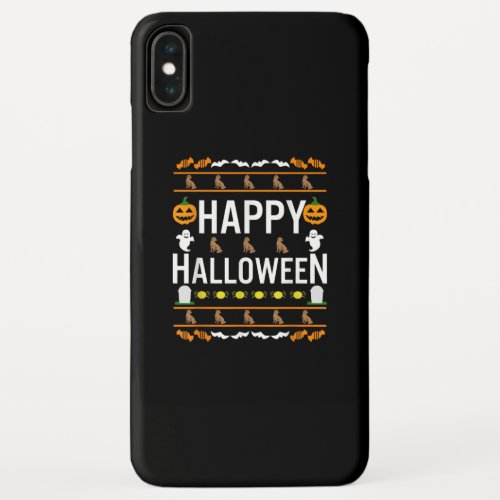 Chocolate Lab Lazy Ugly Costume Dog Lovers iPhone XS Max Case