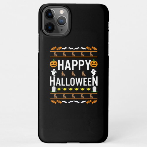 Chocolate Lab Lazy Ugly Costume Dog Lovers iPhone 11Pro Max Case