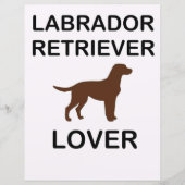 chocolate lab lover scrapbooking (Front)