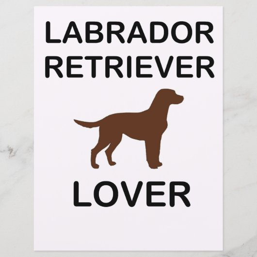 chocolate lab lover scrapbooking (Front)