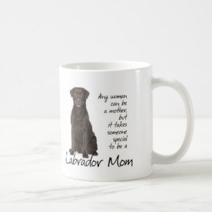 Chocolate Lab Mom Coffee Mug