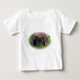 Chocolate Lab Puppy Baby T-Shirt