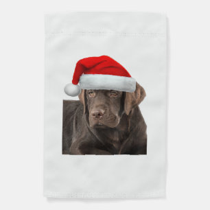 Chocolate Lab Shirt Labrador Retriever Dog Christm Garden Flag