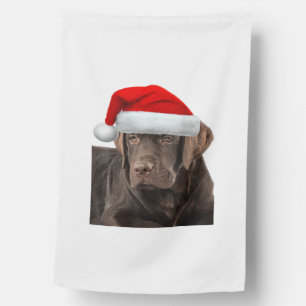 Chocolate Lab Shirt Labrador Retriever Dog Christm House Flag