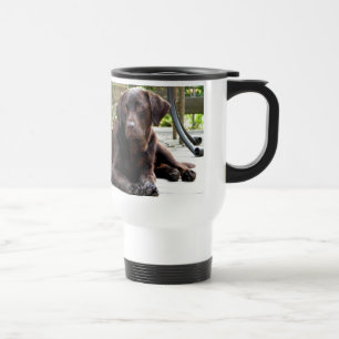 Chocolate Lab Travel Mug