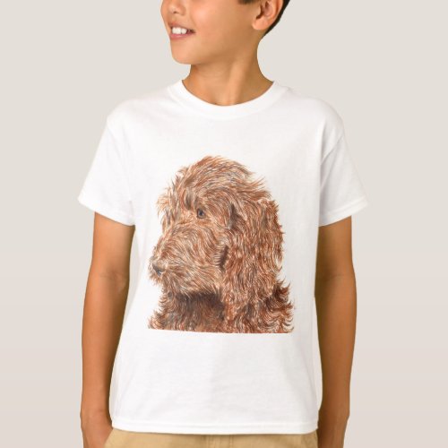 Chocolate Labradoodle T_Shirt