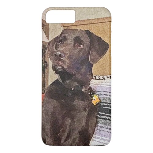 Chocolate Labrador iPhone 8 Plus7 Plus Case