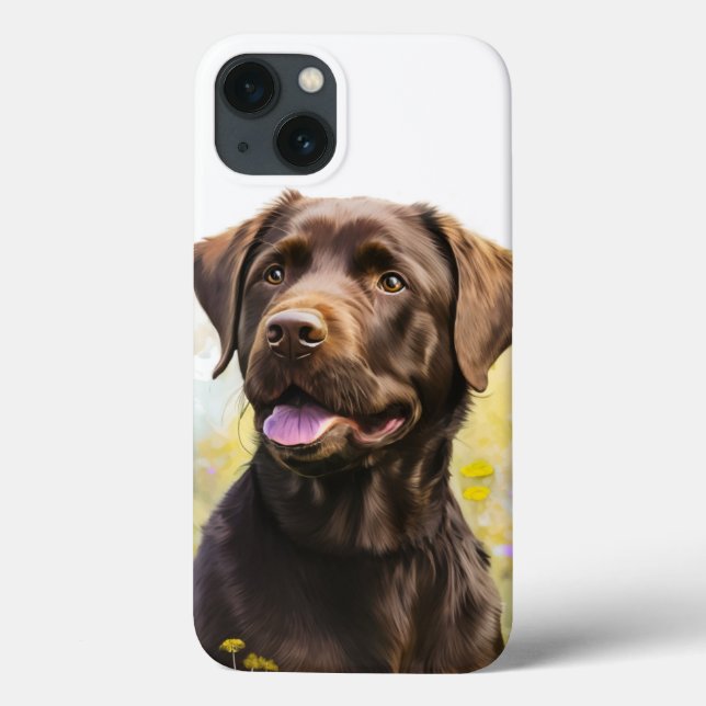 Chocolate Labrador  Case-Mate iPhone Case (Back)