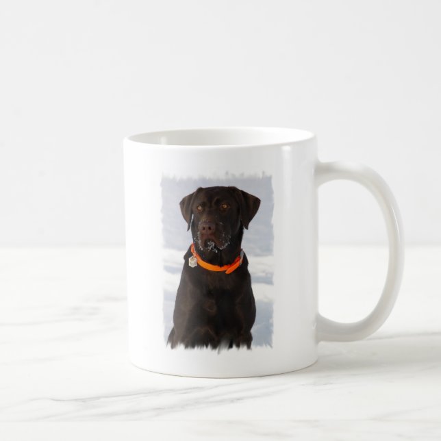 Chocolate Labrador Mug (Right)