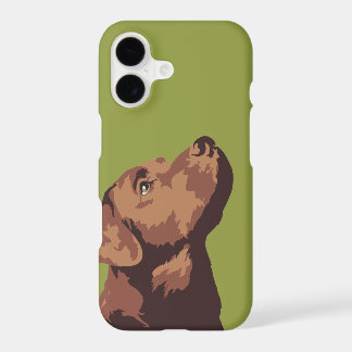 Chocolate Labrador Phone Case