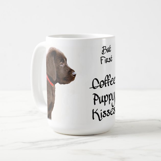 chocolate labrador mug