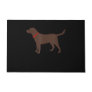 Chocolate Labrador Retriever | Brown Lab Lovers Doormat