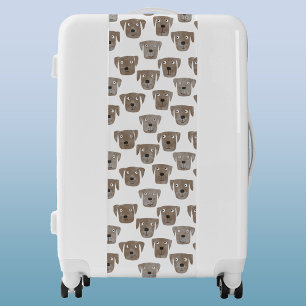 Chocolate Labrador Retriever Dog Luggage