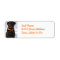 Chocolate Labrador Retriever Mailing Label