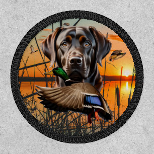 Chocolate Labrador Retriever Patch