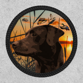 Chocolate Labrador Retriever Patch