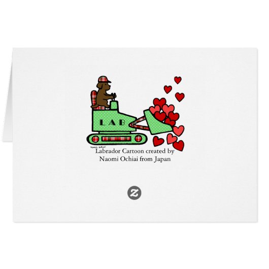 Chocolate Labrador Stole Your Heart (Back Horizontal)