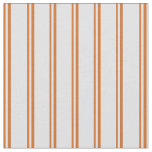 [ Thumbnail: Chocolate & Lavender Lined/Striped Pattern Fabric ]