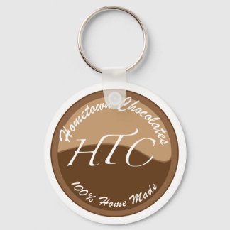 Chocolate Logo Key Chain