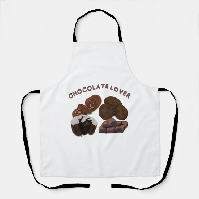 chocolate lover apron (Front)