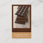 Chocolate Lover Business Cards at Zazzle