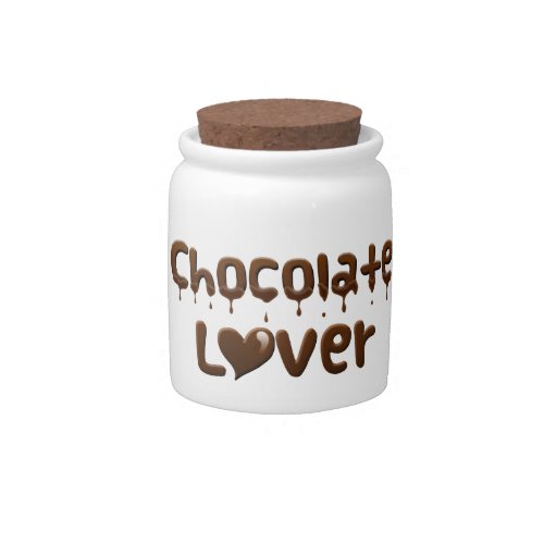 Chocolate Lover Candy Jar