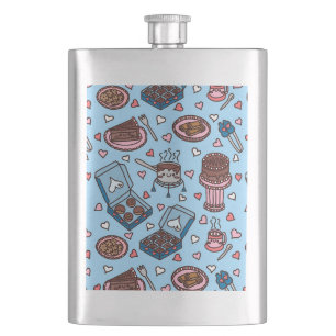 Chocolate lover cute flask