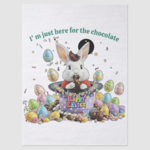 Chocolate Lover Easter Tissue Paper