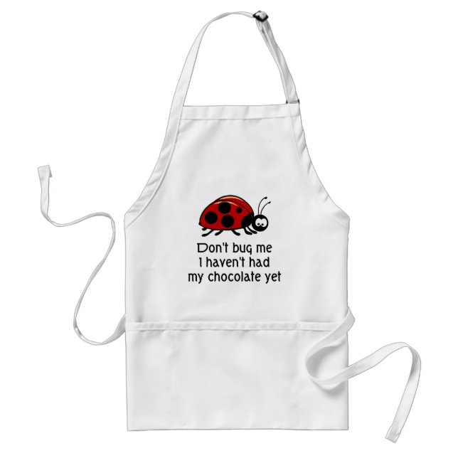 Chocolate Lover Ladybug Apron (Front)