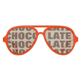 Chocolate lover party shades. Fun food sunglasses
