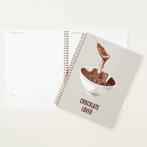 Chocolate Lover Spoon Bowl Planner