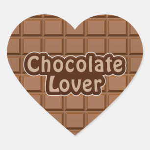 Chocolate Lover stickers