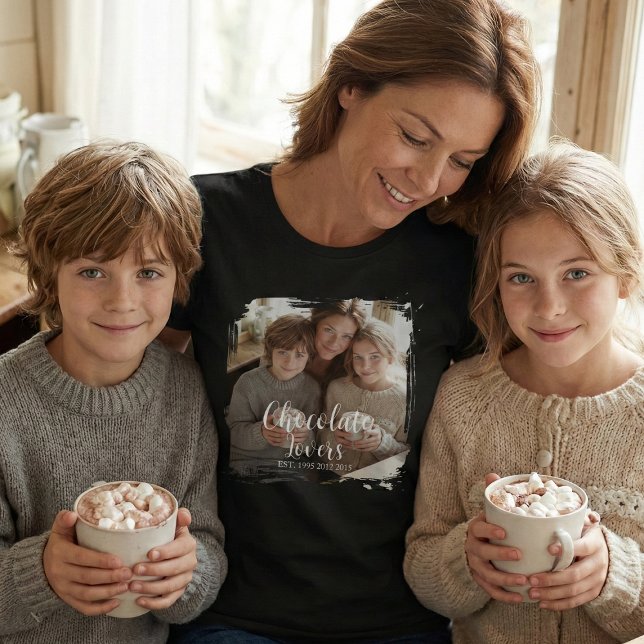 Chocolate Lovers Established Photo T-Shirt (Creator Uploaded)