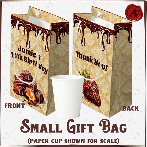 Chocolate lovers gift bag Chocolate  Small Gift Bag