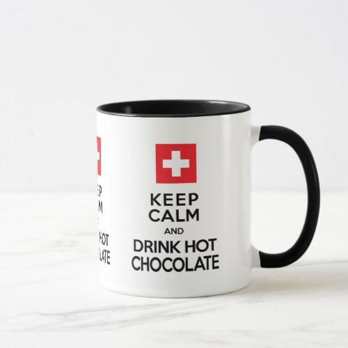 Chocolate Lovers Keep Calm Drink Hot Chocolate Mug