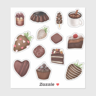 Chocolate Lovers Sticker