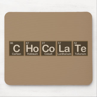 Chocolate Made of Elements Mouse Pad
