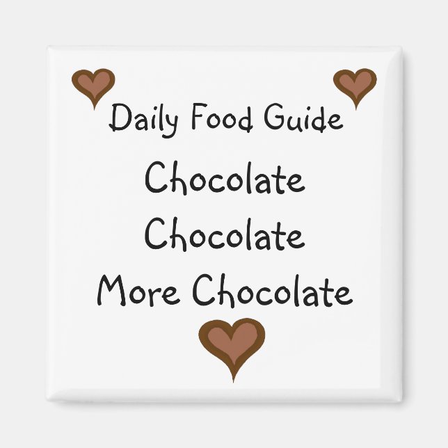 Chocolate Magnet (Front)