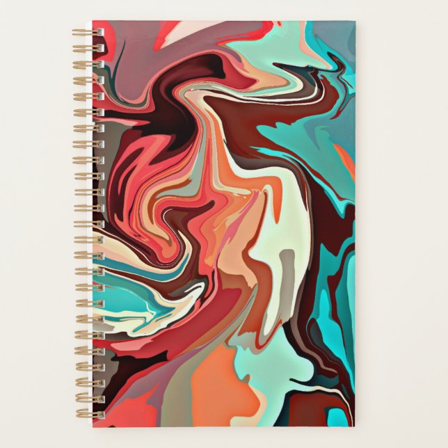 Chocolate Marble Planner (Front)